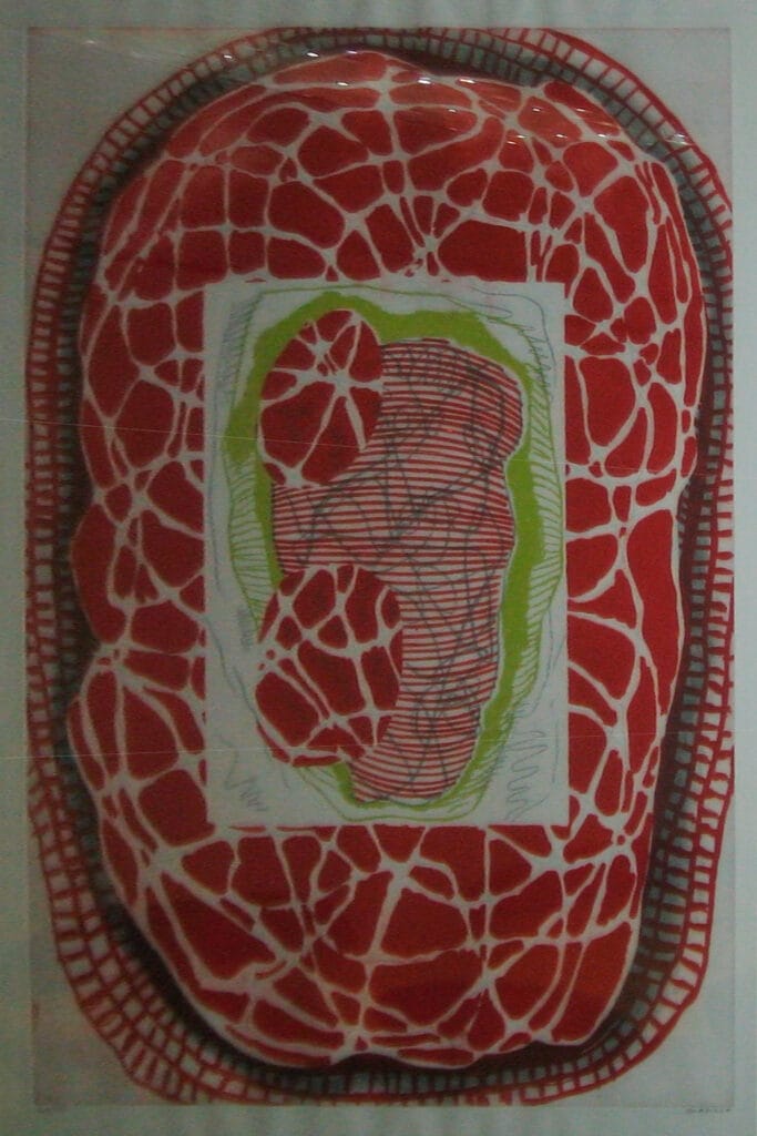 Luis Gordillo - SUITE MANESI C, 1995